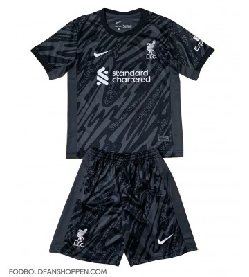Liverpool Målmand Hjemmebanetrøje Børn 2024-25 Kortærmet (+ Korte bukser)